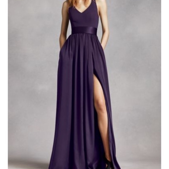 David's Bridal Dresses & Skirts - David’s Bridal long dress COLOR:Amethyst